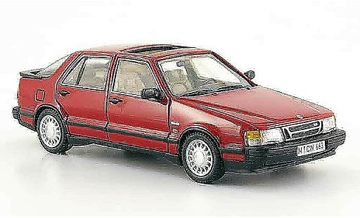 Saab 9000 Turbo 1/43 Neo rot edition liavecee 300 modellautos