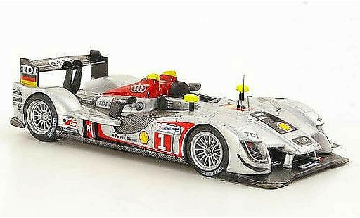Audi R15 course 1/43 IXO 2009 TDI No.1 R.Capello / T.Kristensen / A.McNish 24h Le Mans modellautos