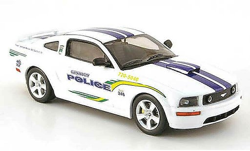 Ford Mustang Police 1/43 IXO Guaynabo City - Puerto Rico 2006 modellautos