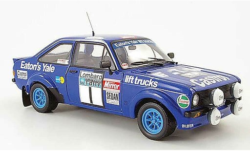 Ford Escort RS 1/18 Sun Star no.1 eaton yale sieger rallye gb 1979 modellautos