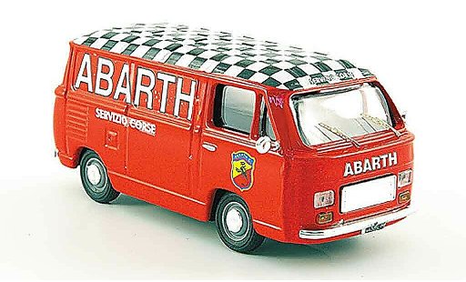 Fiat 900 Abarth 1/43 Pego T Rennservice Kasten 1979 modellautos