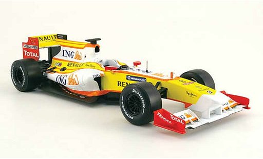 Renault F1 2009 1/18 Norev r 29 no.8 ing formel 1 modellautos