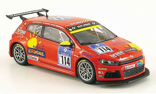 Volkswagen Scirocco GT24 1/43 Norev cgn no.114 24h nurburgring 2009 modellautos