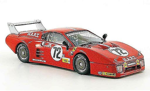 Ferrari 512 BB 1/43 Best 3.serie no.72 24h le mans 1982 modellautos