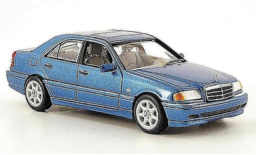Mercedes Classe C Base 1/43 Minichamps (W 202) blau 1997 modellautos