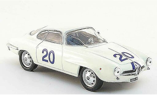 Alfa Romeo Giulietta sprint special 1/43 M4 SS No.20 Bosco/Bevilacqua Targa Flori 1961 modellautos