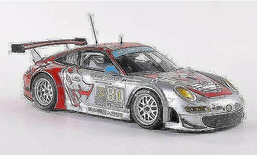 Porsche 911 GT3 RSR 1/43 Minichamps 2009 No.80 Flying Lizard 24h Le Mans Bergmeister/Neiman/Law modellautos
