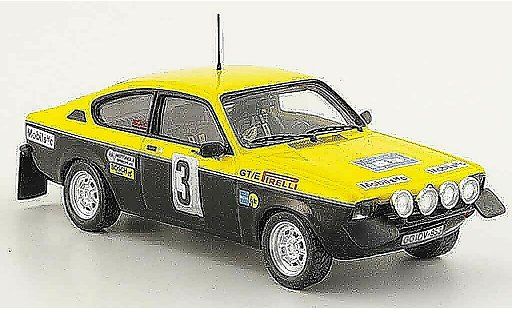 Opel Kadett C Rallye 1/43 Trofeu e no.3 sachs winterrallye 1977 modellautos
