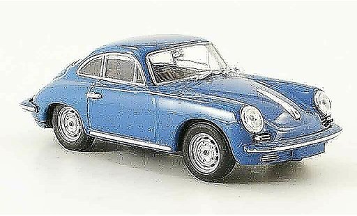 Porsche 356 1963 1/43 Minichamps C Carrera 2 blau modellautos