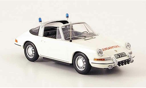 Porsche 911 Targa 1/43 Minichamps Gendarmerie osterreich 1965 modellautos