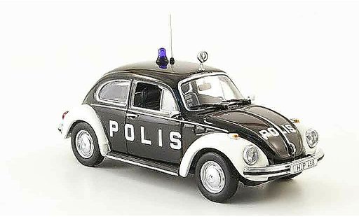 Volkswagen Coccinelle Base 1/43 Minichamps 1303 polis 1973 modellautos