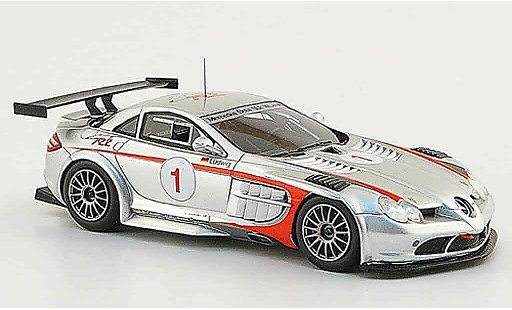 Mercedes SLR 722 GT 1/43 Spark McLaren (R 199) No.1 Club Trophy 2008 modellautos