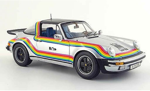 Porsche 911 Turbo 1/18 Norev Targa b&b design sondermodell mcw 1976 modellautos