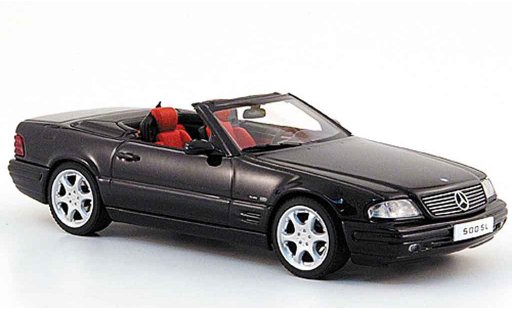 Mercedes Classe SL 500 1/43 Autoart schwarz Final Edition modellautos