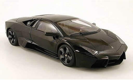 Lamborghini Murcielago Reventon 1/18 Autoart noir modellautos