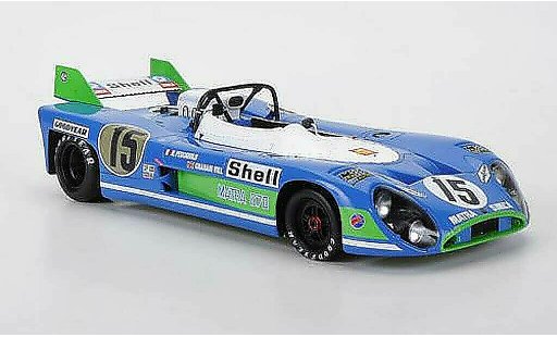 Simca Matra MS670 1/18 Spark MS 670 No.15 Pescarolo/Hill 24h Le Mans 1972 modellautos