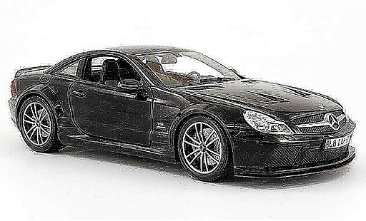 Mercedes B 65 1/18 Minichamps amg black series (r230) schwarz 2009 modellautos