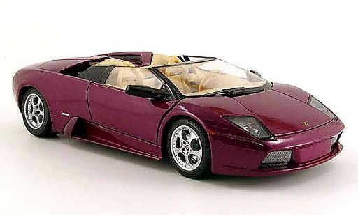 Lamborghini Murcielago Roadster 1/18 Maisto lila modellautos