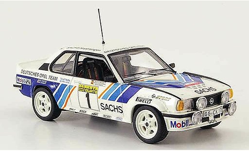 Opel Ascona B 400 1/43 Schuco no.1 sachs winter rallye 1981 modellautos