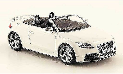 Audi TT rs roadster 1/43 Schuco weiss 2009 modellautos