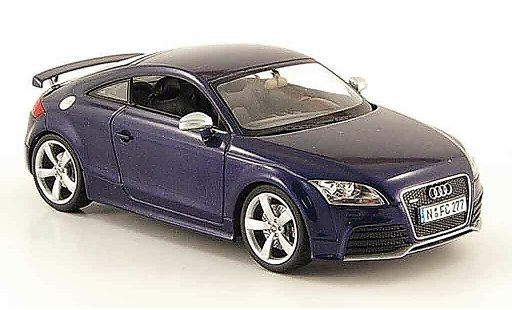 Audi TT rs 1/43 Schuco Coupe blau 2009 modellautos
