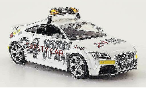 Audi TT rs 1/43 Schuco coupe Safety Car 24h Le Mans 2009 modellautos