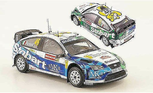 Ford Focus RS WRC 1/43 ixo 07 No.46 Rally Wales 2008 modellautos