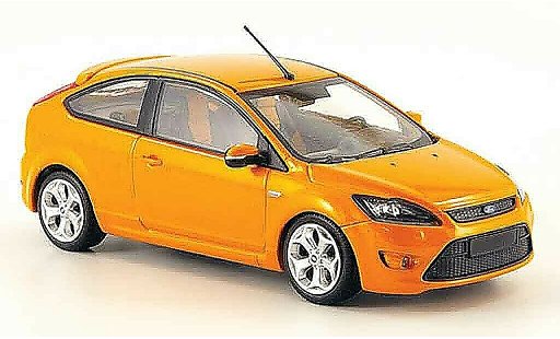 Ford Focus ST 1/43 Minichamps orange 2008 modellautos