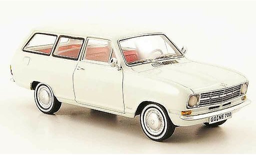 Opel Kadett B B 1/43 Neo caravan weiss 1971 modellautos