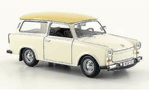 Trabant 601 Universal 1/43 IST Models weiss beige 1965 modellautos