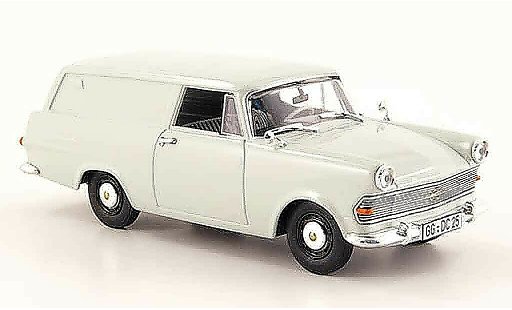 Opel Rekord P2 1/43 Bing kasten grau modellautos