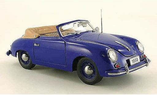 Porsche 356 1950 1/18 Signature cabriolet blau (premium) modellautos