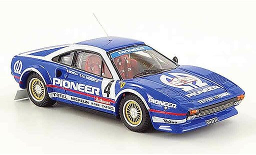 Ferrari 308 GTB 1/43 Best no.4 pioneer tour de france 1982 modellautos