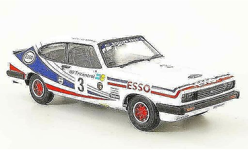 Ford Capri 3.0S 1/43 Vanguards MKIII No.3 Esso BSCC 1982 modellautos