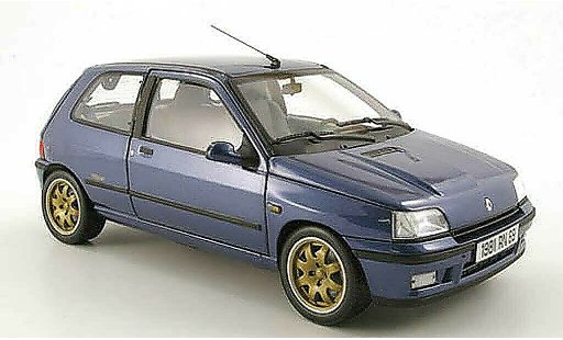 Renault Clio Williams 1/18 Norev blau 1993 modellautos