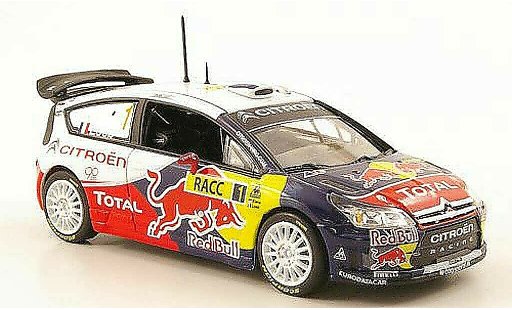 Citroen C4 WRC 2009 1/43 Norev No.1 Total Rally Spanien modellautos