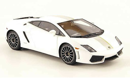 Lamborghini Gallardo LP550-2 1/43 Look Smart valentino balboni weiss grau modellautos