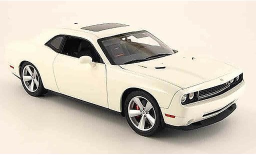 Dodge Challenger 2008 1/18 Highway 61 srt8 weiss modellautos