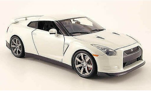 Nissan Skyline R35 1/18 Jada Toys gt-r weiss 2009 modellautos