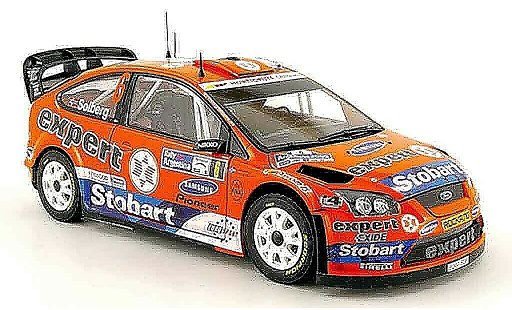 Ford Focus RS WRC 1/18 Sun Star 08 no.6 expert rallye argentinien 2009 modellautos