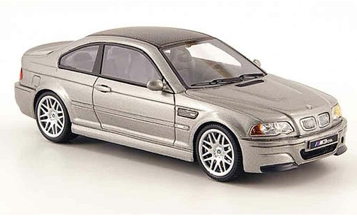 Bmw M3 CSL 1/43 Premium X E46 grau 2003 modellautos