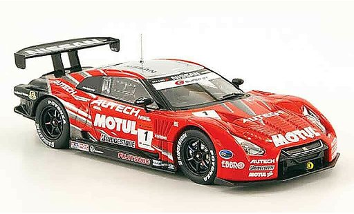 Nissan Skyline R35 1/43 Ebbro JGTC GT R No.1 Motul Autech Super GT Fuji 2009 modellautos