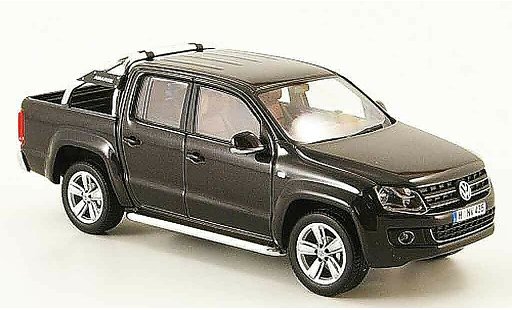 Volkswagen Amarok Base 1/43 Minichamps schwarz 2010 modellautos