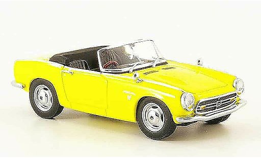 Honda S800 Roadster 1/43 Ebbro gelb 1966 modellautos