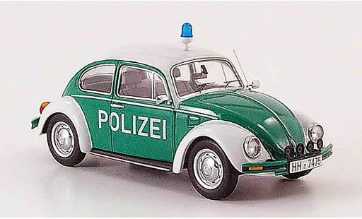 Volkswagen Coccinelle Base 1/43 Schuco 1200 police modellautos