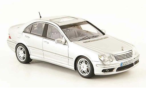 Mercedes Classe C AMG 1/43 Spark C55 (W203) grau metallisee modellautos