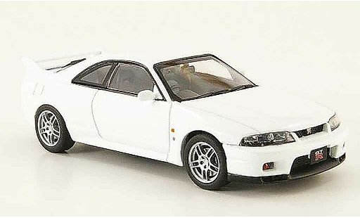 Nissan Skyline R33 1/43 Ebbro GT R Vspec weiss 1995 modellautos