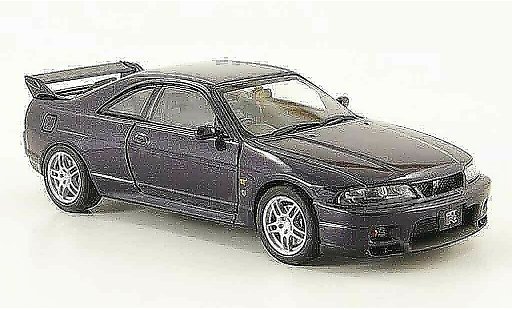 Nissan Skyline R33 1/43 Ebbro GT R Vspec violett 1995 modellautos