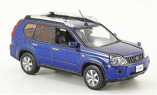 Nissan X Trail Base 1/43 J Collection blau Rechtslenker 2008 modellautos