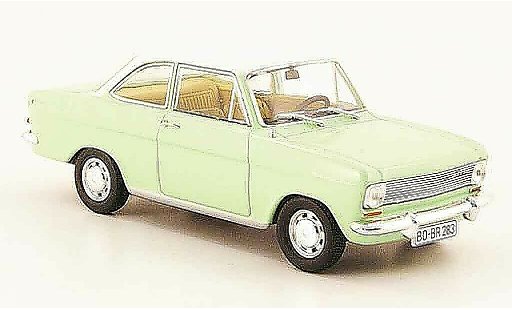 Opel Kadett A A 1/43 Starline coupe gr&Atilde;&frac14;n weiss 1963 modellautos